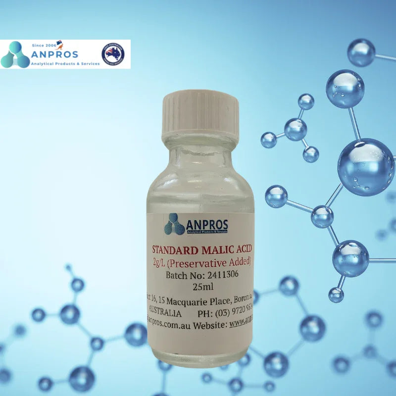 TLC STANDARD MALIC ACID (25ml) - 2g/L