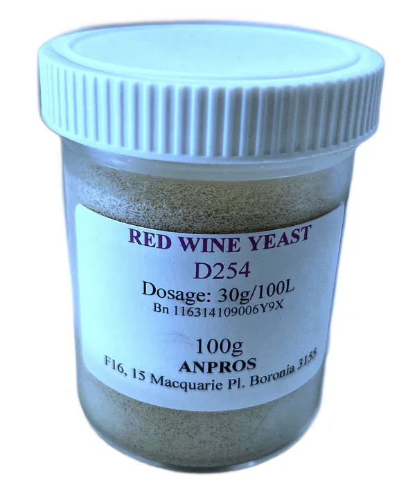 Premium RED Wine Yeast- 100g