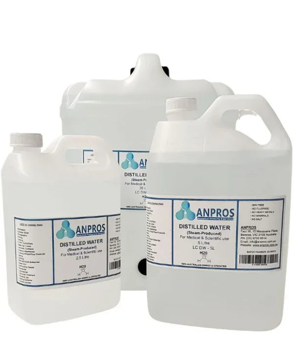 Steam Distilled Water