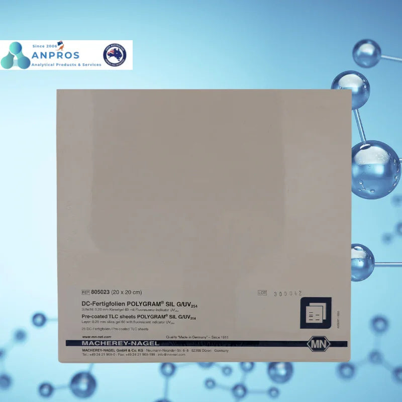 TLC SHEETS (MACHEREY-NAGEL) - BOX OF 25
