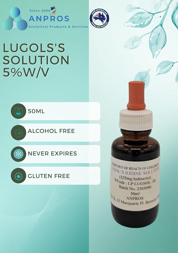 LUGOLS'S SOLUTION 5%w/v 100ML