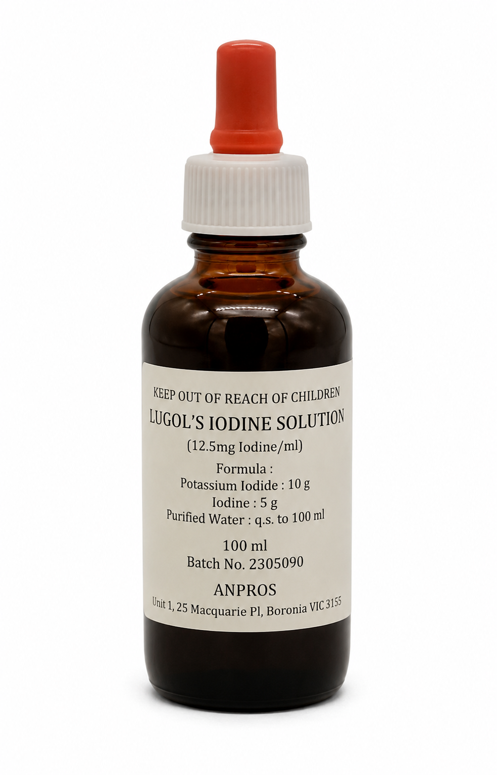 LUGOLS'S SOLUTION 5%w/v 100ML