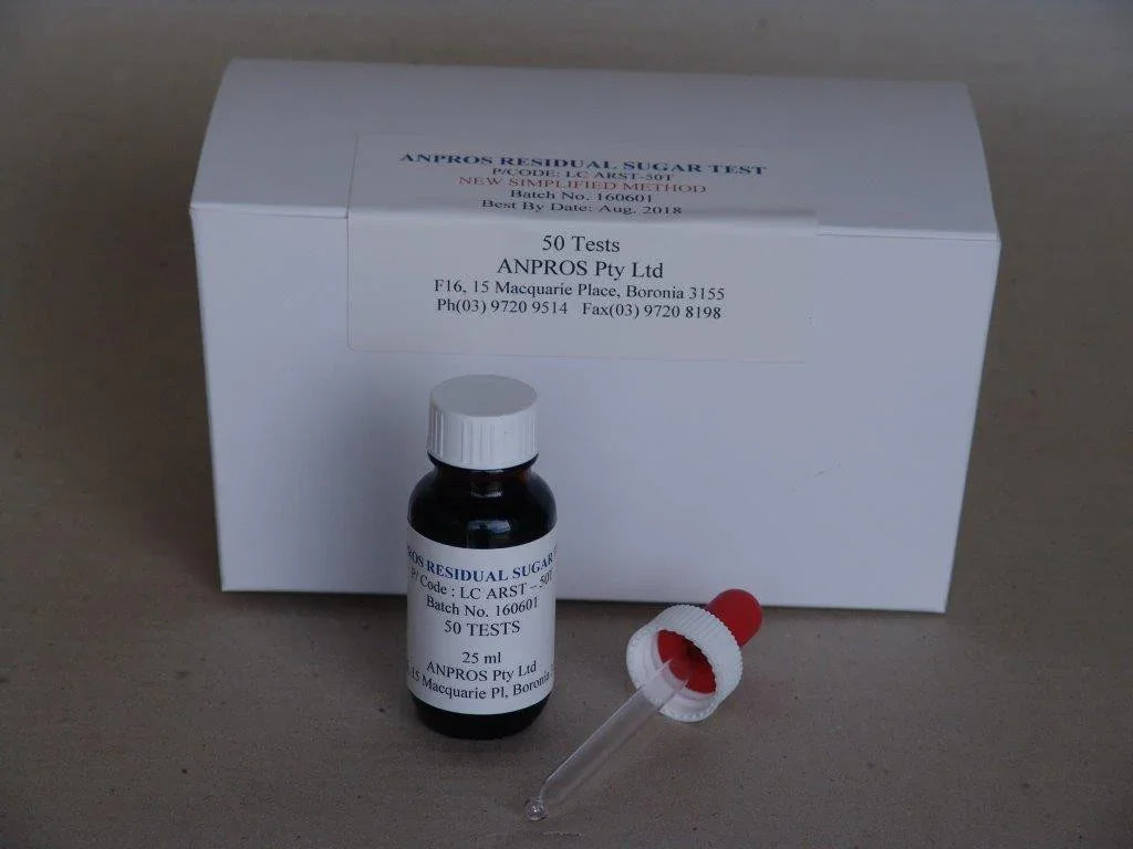 ANPROS RESIDUAL SUGAR TEST KIT