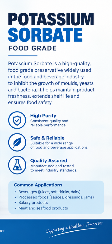 Potassium Sorbate Food Grade